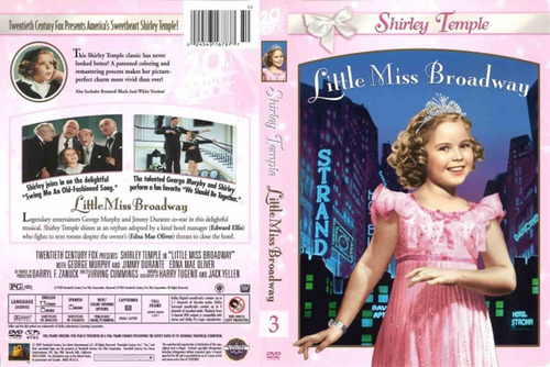 Shirley Temple A Pequena Miss Broadway 1938 P&b Leg