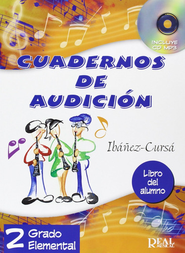 Libro Cuadernos De Audición 2º Grado Elemental