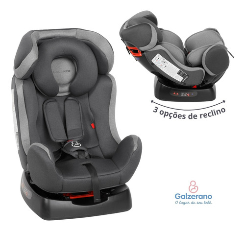 Cadeira Bebe Carro Luli Galzerano Até 25 Kg Reclinável