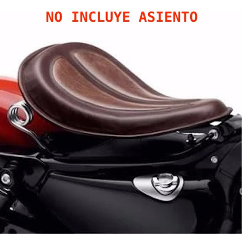 Imagen 7 de 7 de Base Asiento Harley Sportster Solo Seat Soporte Resortes