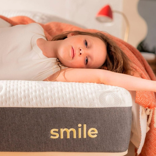 Colchón Individual Roomi Smile Convoluted Memory Foam
