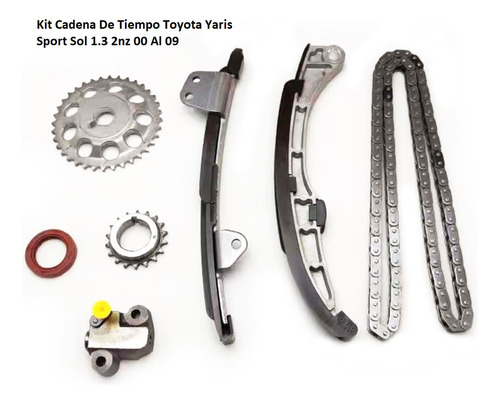 Kit Cadena De Tiempo Toyota Yaris Sport Sol 1.3 2nz 00 Al 09