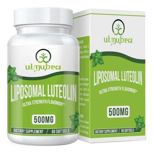Luteolina Liposomal 500mg Absorcion Maxima Flavonoide 60 Cap