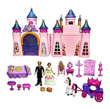  Castillo Princesas + Accesorios Para Niñas Con Luces Sonido