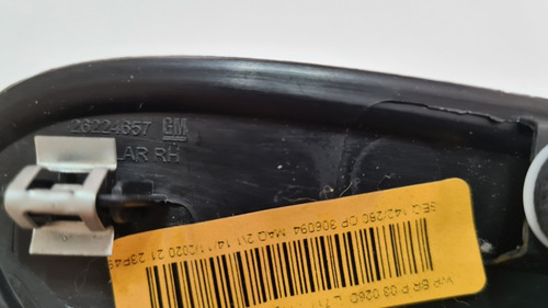 Moldura Acabamento Retrovisor Direito Onix 20/ Onix Plus