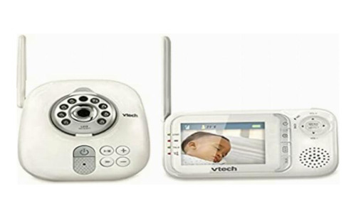 Vtech Baby Monitor, Color Blanco,, Paquete De 1