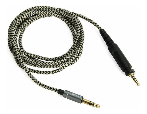 Reemplazo Cable Auricular Nailon Audio Para Shure Srh840