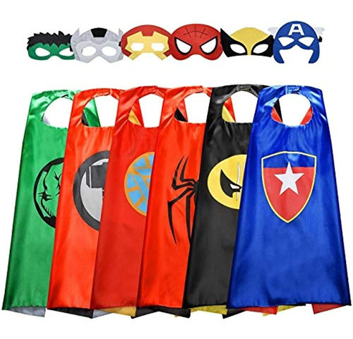 Roko Capas De Superhéroe Para Niños Disfraz De Halloween Gen