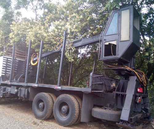 Grua Florestal Tmo 7.70 2013, Com Carroceria Transtora
