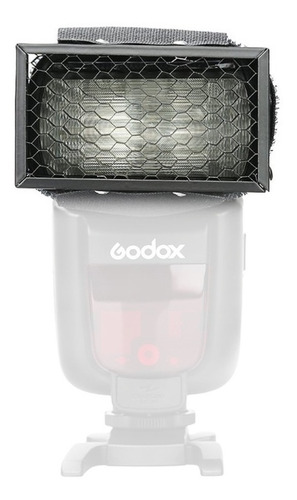 Imagen 2 de 8 de Difusor Panal De Abejas Grid Para Flash De Zapata Speedlite