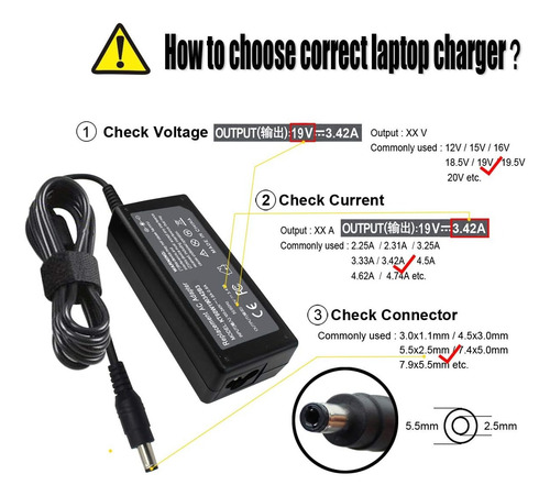 Cargador 19v Para Monitor Lcd Hp Vh240a, 22cwa, 27f, 27x