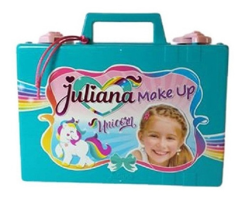 Valija Juliana Make Up Unicorn Maquillaje Unicornio