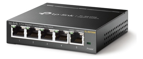 Switch Con 5 Puertos Gigabit Tp-link Sg105e !!