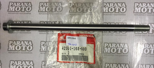 Eje De Rueda Trasera Honda Mb100 Original Parana Moto