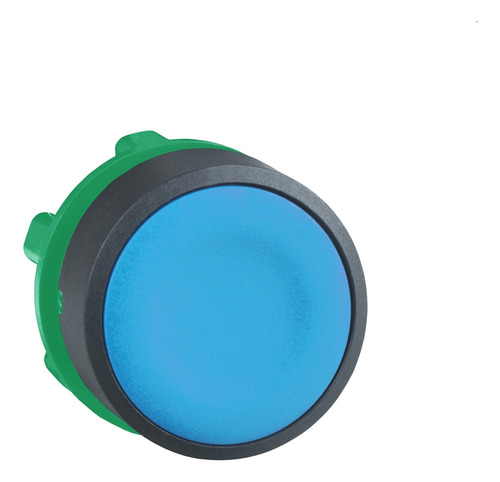 Zb5aa6 Cabeçote Para Botão 22mm Plástico Azul Schneider 0
