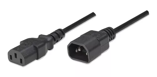 Cable Alimentacion Pc Cpu Y Monitor 1.2(150pzs)