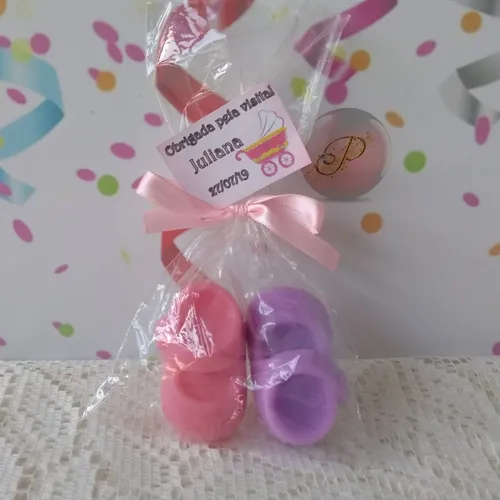 Sapatinho de hotsell bebe lembrancinha
