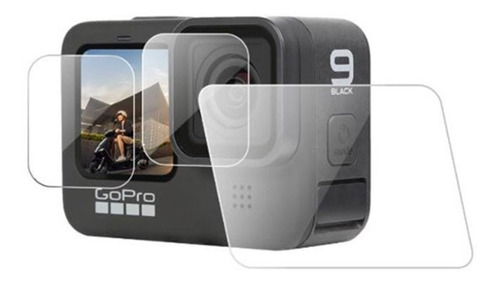 Peliculas Vidro Para Gopro Hero9 E Hero10 Black