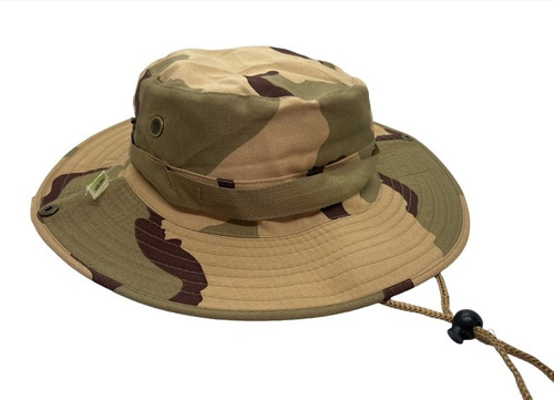 Sombrero De Monte Boonie Australiano Camo Desertico 3 Tonos