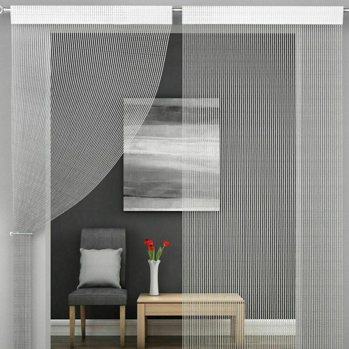 Cortina De Hilo, Separador De Ambientes, Cortinas