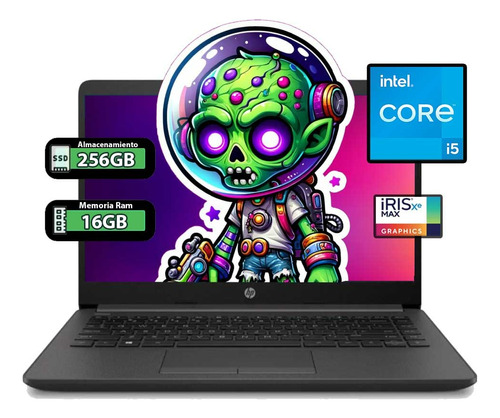 Laptop Hp 240 G9 14  Intel Core I5 Gen12 16gb 256gb Color 