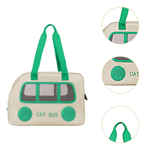 Bolsa De Portabebés De Gato Bag Pet Multiuse Mesh Mesh