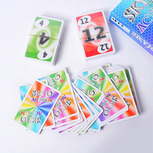 Juego De Mesa Skyjo Action, Juego De Cartas Skyjo Action Fun