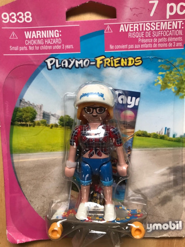 Playmobil Figura Adolecente Con Skate Playmo-friends 9338