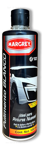 Pulimento Blanco Pieza 500 Ml Margrey Pulimento Grano Suave