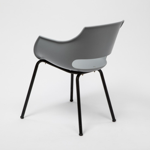 Imagen 4 de 6 de Silla De Comedor Frida Base Negra