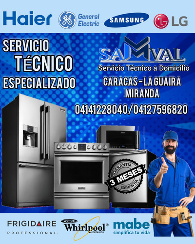 Imagen 1 de 5 de Servicio Técnico Autorizado Mabe Frigilux LG Whirlpool