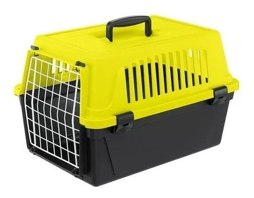 Jaula Transportadora Atlas Perro Gato 58 X 37 X 32 Cm 