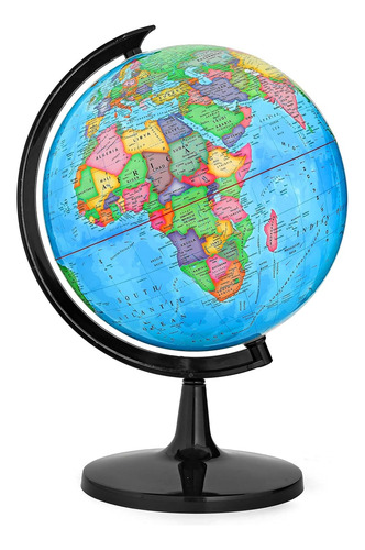 Gochange World Globe Con Stand, 13 Cursos De Geografía...