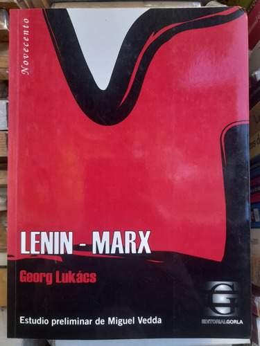 Libro: Lenin - Marx. Georg Lukács (Usado)