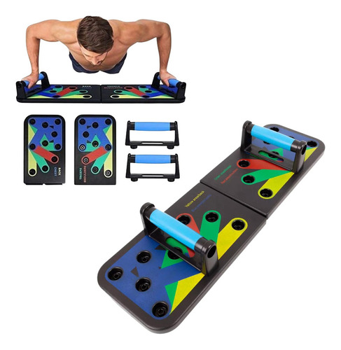 Tablero Full Flexiones De Brazos - Push Up Profesional / Fit