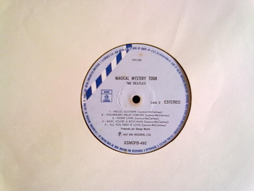 Lp Beatles Magical Mystery Tour Estéreo 1976 Xsmofb-492 1.st (Usado)