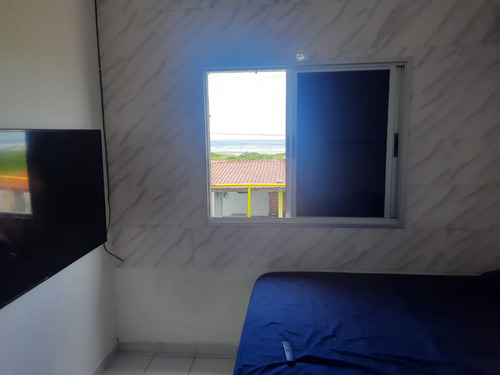 Apartamento Com Piscina De Frente Para O Praia Em Itanhaém Litoral Sul