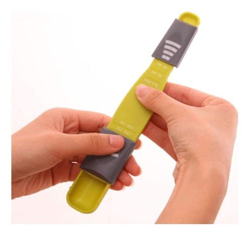 Cuchara Medida Ajustable 9 Medidas Ml Y Gramos Cocina Gramer