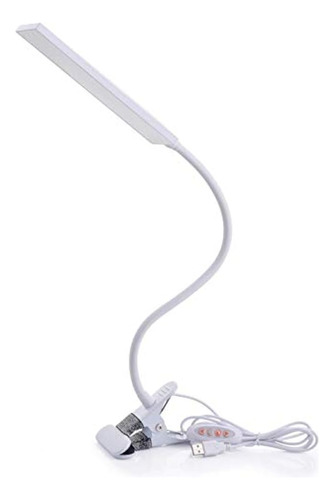 Lámpara De Escritorio Led, Raoyi 5w Usb Clip On Light Lámpar