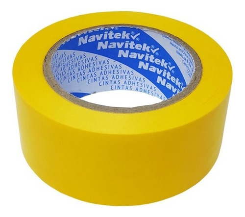 Cinta Adhesiva Delimitadora Navitek 750 Amarillo 48 Mmx33mts