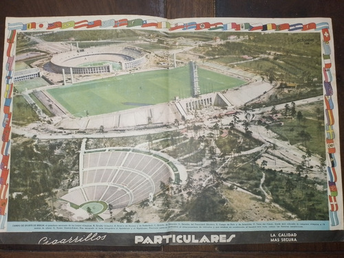 Lamina El Grafico Año 1936 - Estadio Olimpico De Berlin