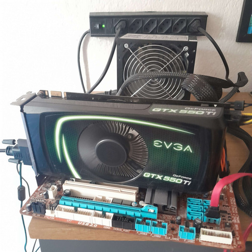 Placa De Video Evga Gtx 550ti 1gb Ddr5 Semi Nova