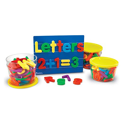 Aprender Jumbo Recursos Letras Magnéticas Y Números De Conju