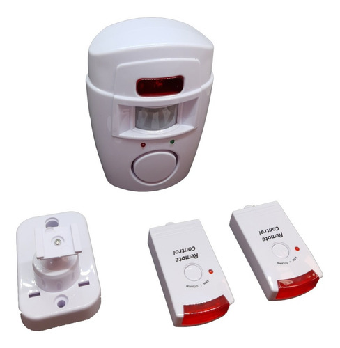 Kit Alarma Inalambrica Domiciliaria + Controles Seguridad