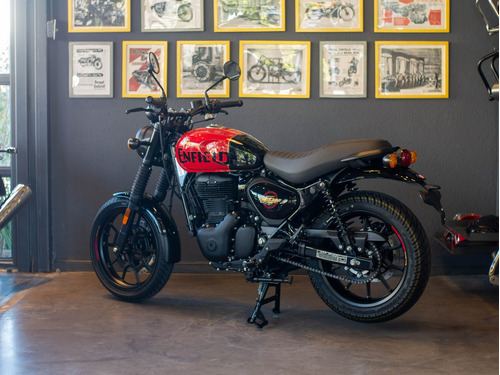 Imagen 7 de 25 de Royal Enfield Hntr 350 Hunter Rebel Red Unidades Disponibles