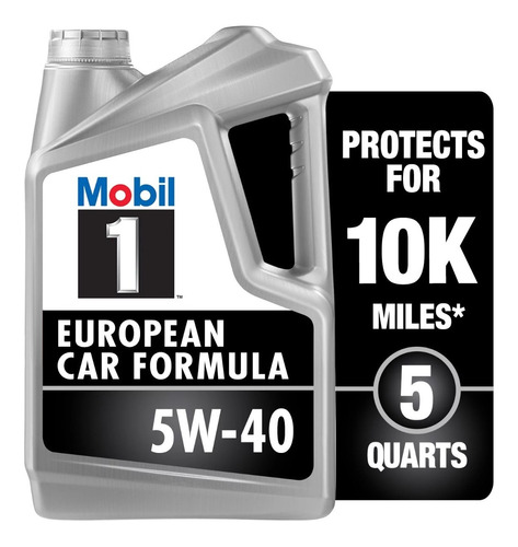 Aceite Sintético Mobil1 5w40 European Car Formula Garrafa