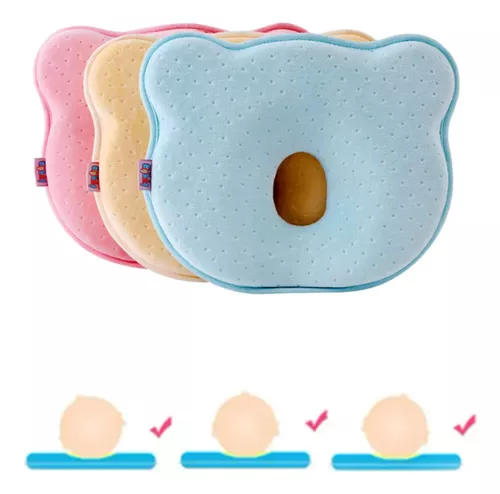 Almohada Plagioencefalia Bebe  Anti-Cabeza Plana Bebes — OrtoPrime