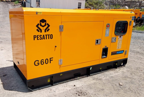 Generador Diesel Pesatto 60 Kw Nuevo G60f Tablero Y Garantía