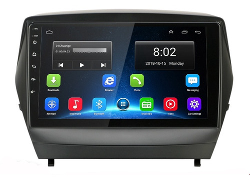 Radio Android 12 Hyundai Tucson Ix35 4x64g Carplay Andr Auto