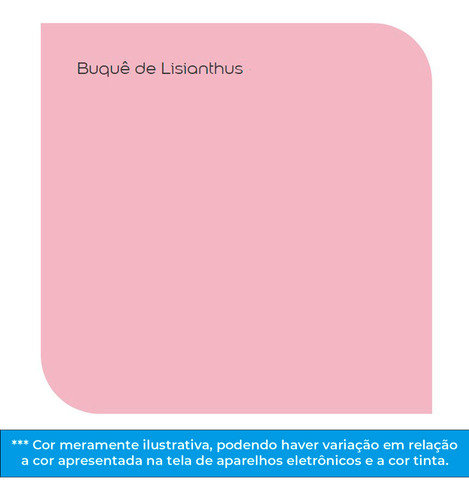 Tinta Acrílica Premium Decora Seda Buquê De Lisianthus 800ml